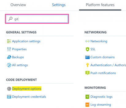 search-platform-features